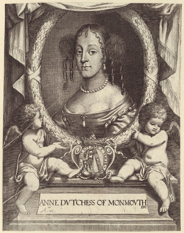 Anna scott, duchess of monmouth and duchess of buccleuch npg d30493