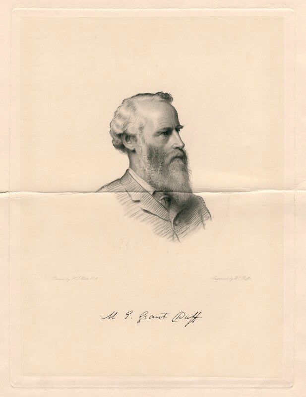 Sir mountstuart elphinstone grant duff npg d2796