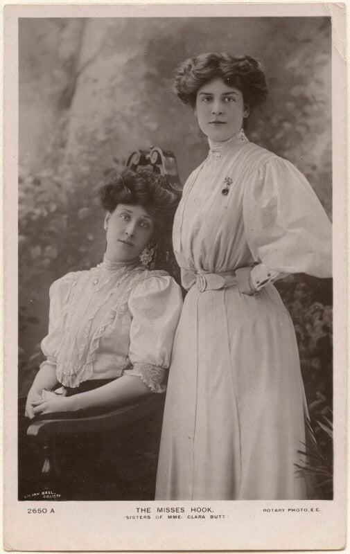 Pauline hook; ethel hook (bertha beatrice butt) npg x200566