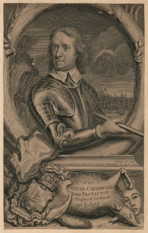 Oliver cromwell npg d16588