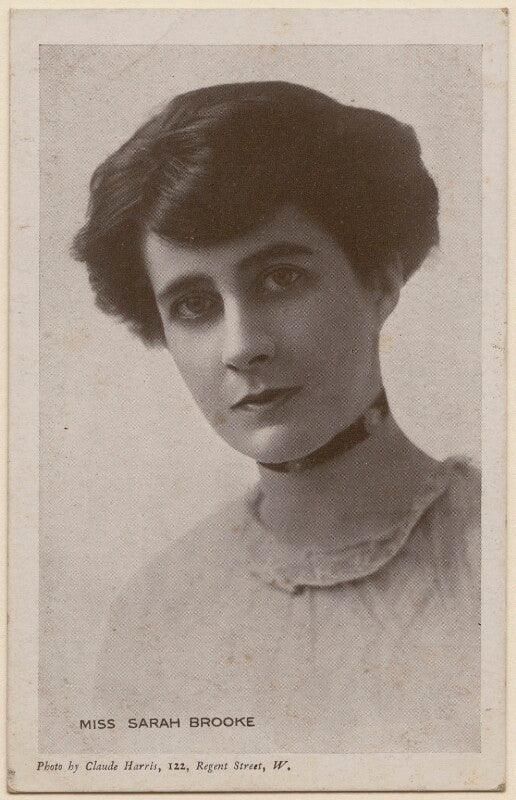 Sarah brooke (florence marguerite hamilton, née hannah) npg x9093