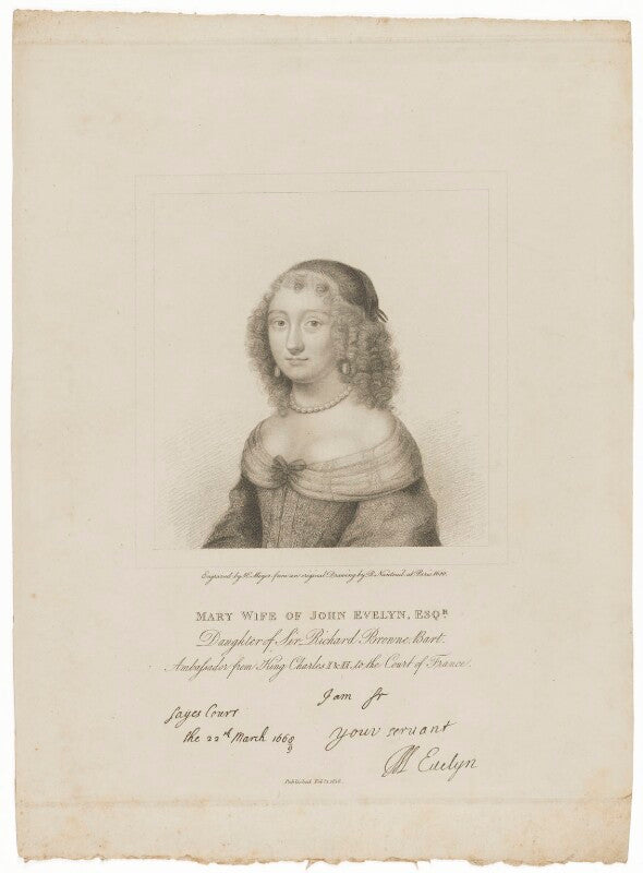 Mary evelyn (née browne) npg d30610