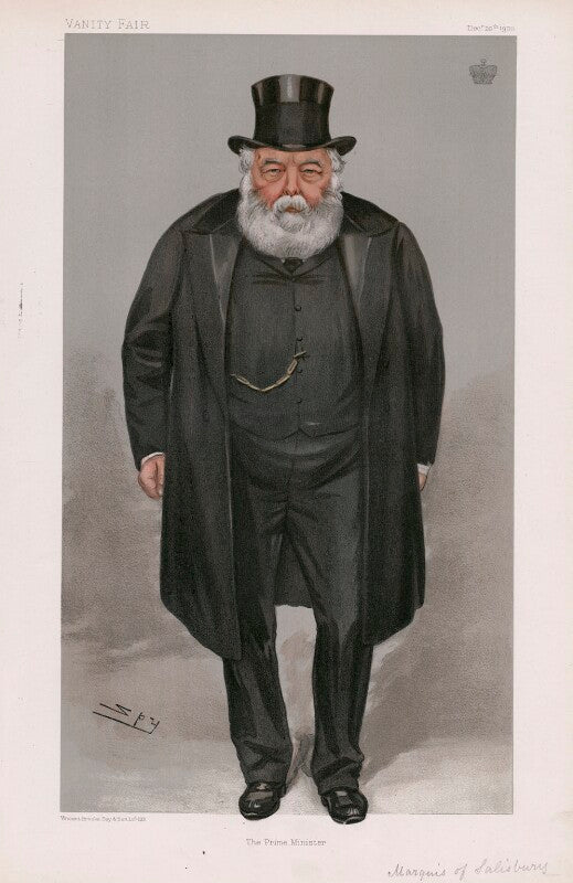 Robert gascoyne cecil, 3rd marquess of salisbury ('statesmen. no. 730.') npg d45044