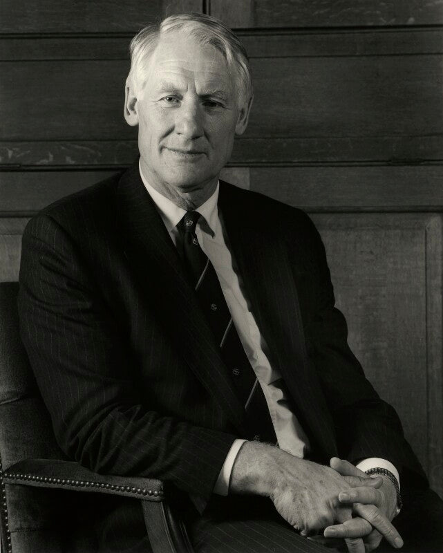 (frederick edward) robin butler, baron butler of brockwell npg x87811