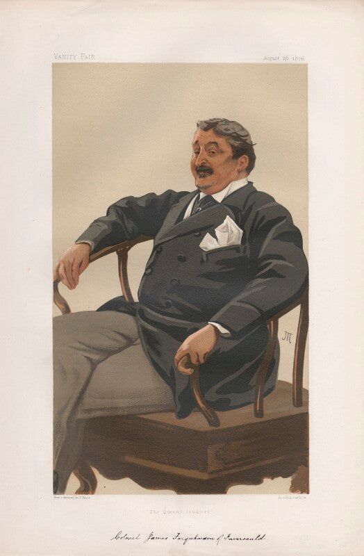 James ross farquharson of invercauld ('men of the day. no. 134.') npg d43759