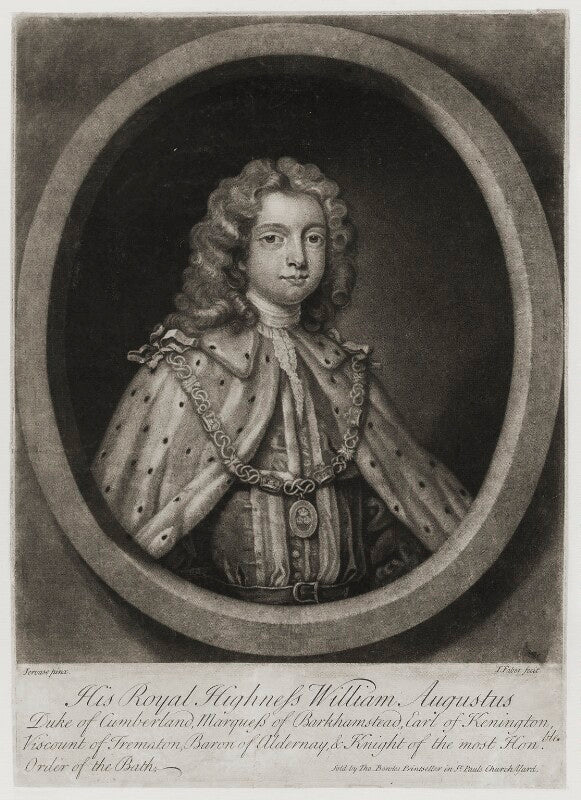William augustus, duke of cumberland npg d19579