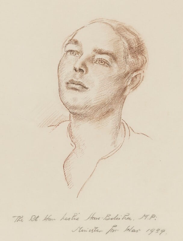 Leslie hore belisha, baron hore belisha npg 6508