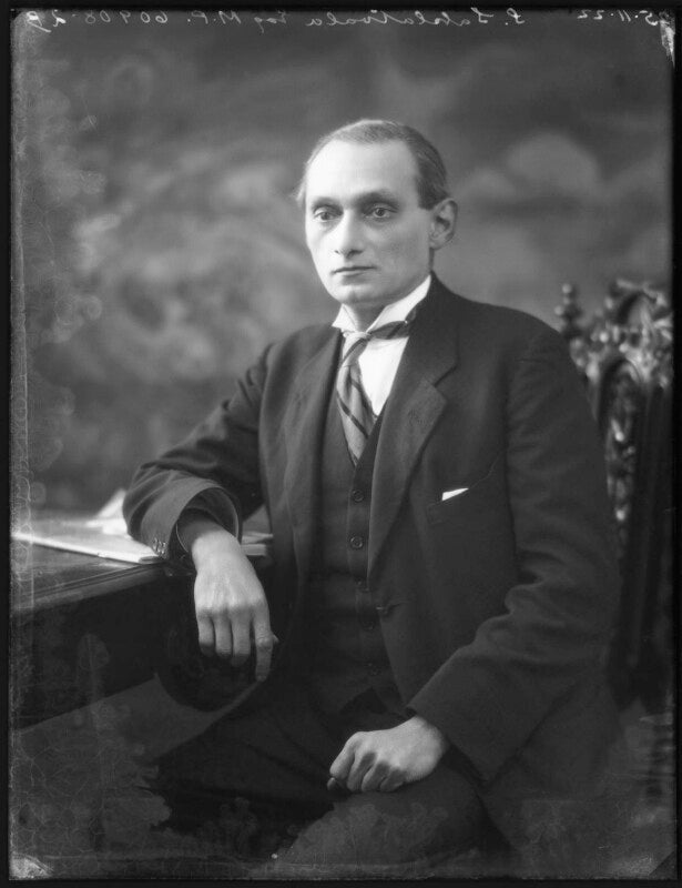 Shapurji saklatvala npg x122066