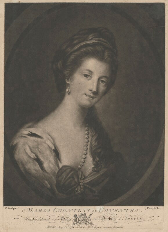Maria (née gunning), countess of coventry npg d34185