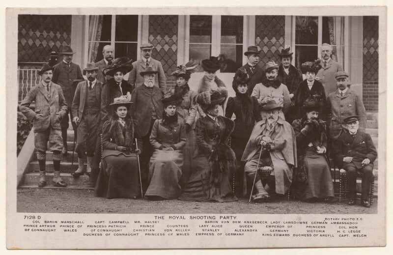 'the royal shooting party' npg x45128