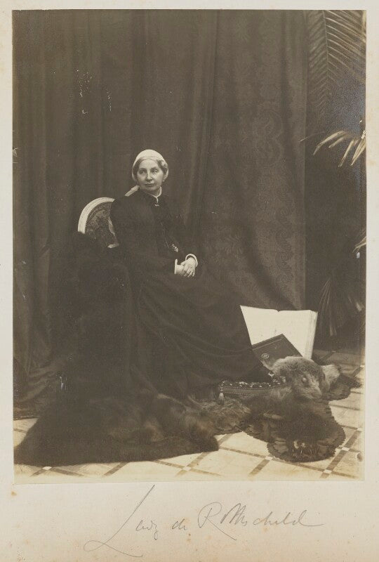 Louisa (née montefiore), lady de rothschild npg ax15600