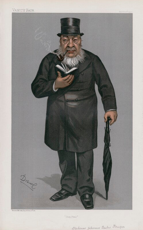 Stephanus johannes paulus ('paul') kruger ('men of the day. no. 776.') npg d45003