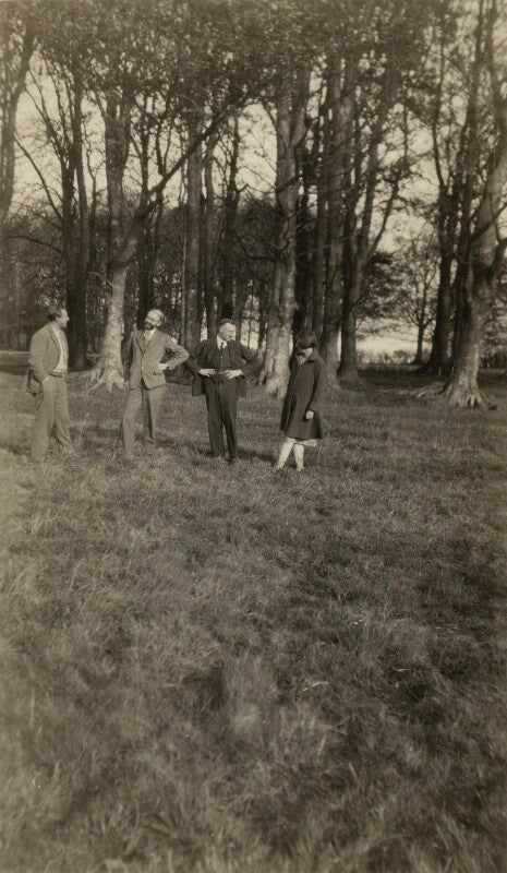 Ralph partridge; james beaumont strachey; saxon arnold sydney turner; alix strachey npg x24025