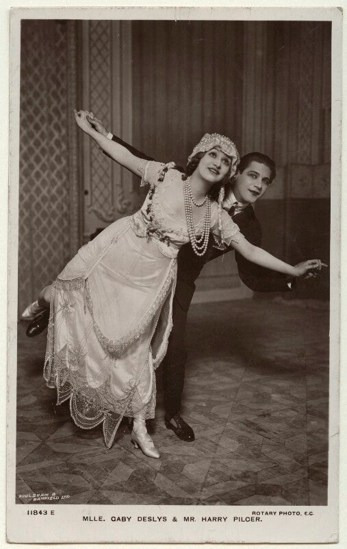 Gaby deslys; harry pilcer npg ax160149