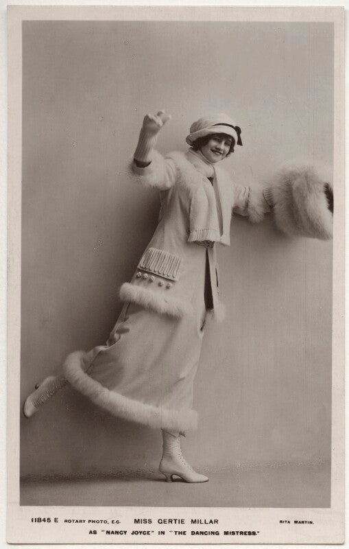 Gertie millar as nancy joyce in 'the dancing mistress' npg x131569
