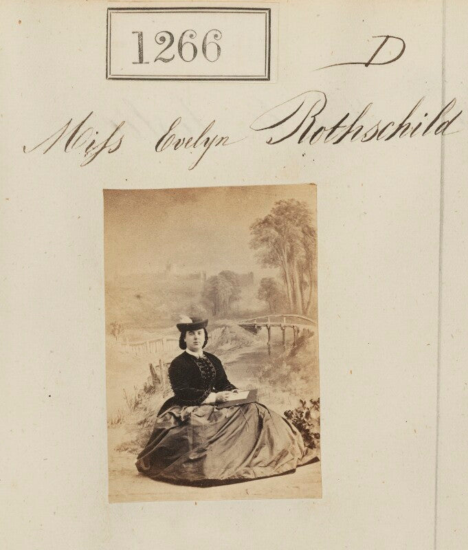 Evelina gertrude de rothschild npg ax50687