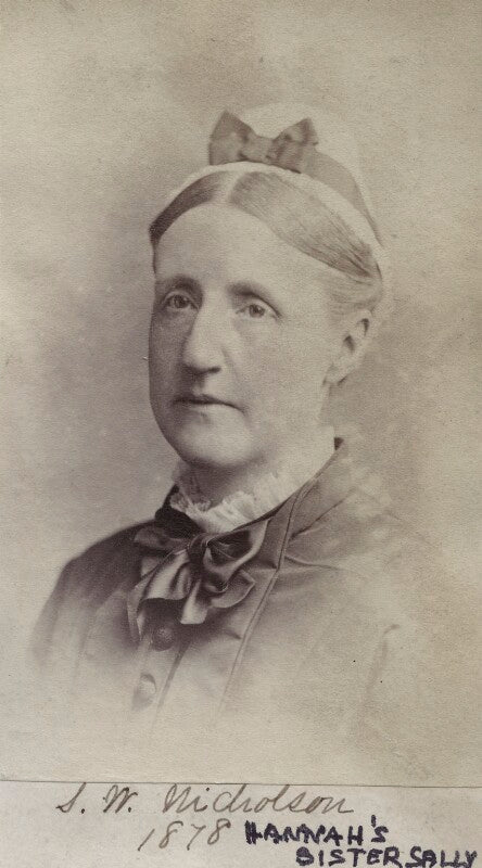 Sarah nicholson (née whitall) npg ax160553