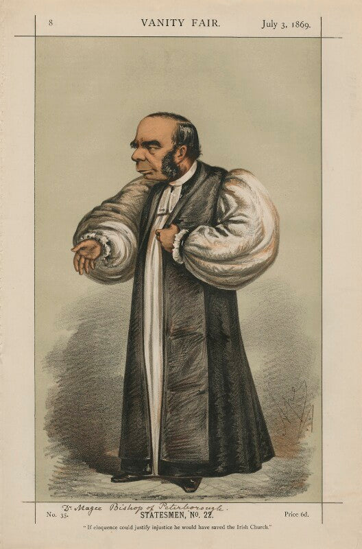 William connor magee ('statesmen, no. 22') npg d43386