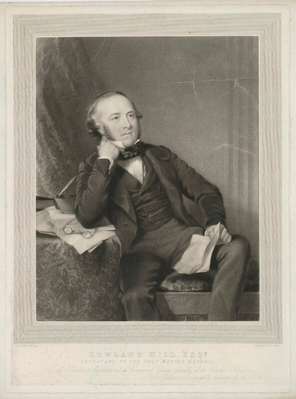 Sir rowland hill npg d35835