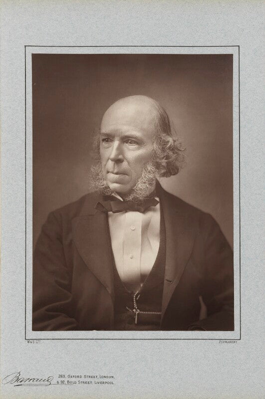 Herbert spencer npg ax5412