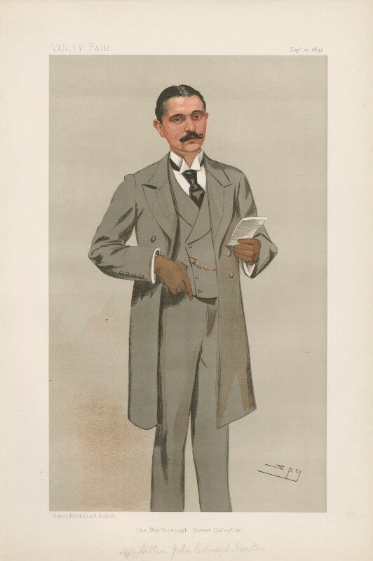 Arthur john edward newton ('men of the day. no. 576.') npg d44665