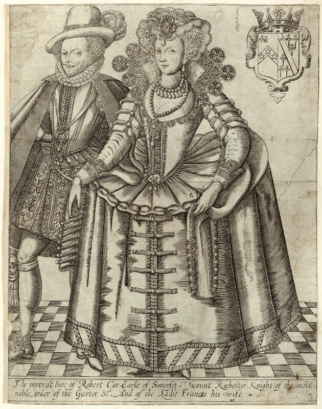 Robert carr, earl of somerset and frances, countess of somerset npg d25783