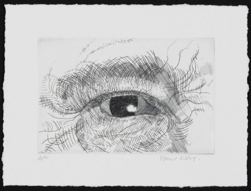 Engraving of an eye npg d49608