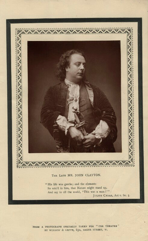 John clayton (john alfred calthrop) npg x6091