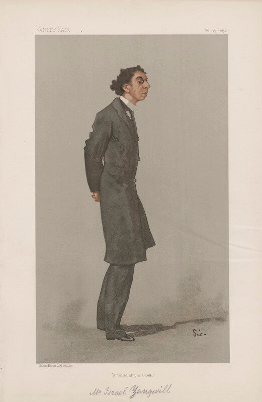 Israel zangwill ('men of the day. no. 674.') npg d44844