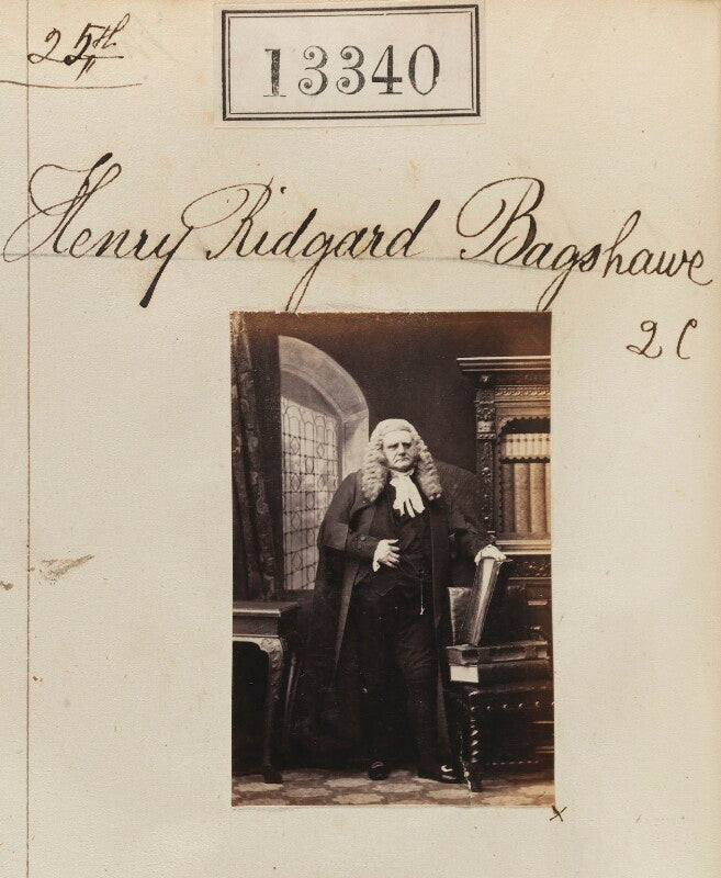 Henry ridgard bagshawe (bagshaw) npg ax62973
