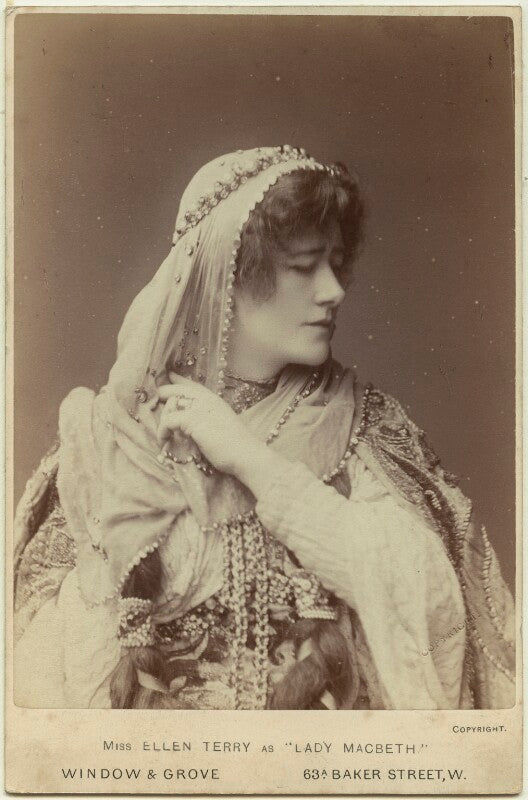 Ellen terry as lady macbeth in 'macbeth' npg x16980