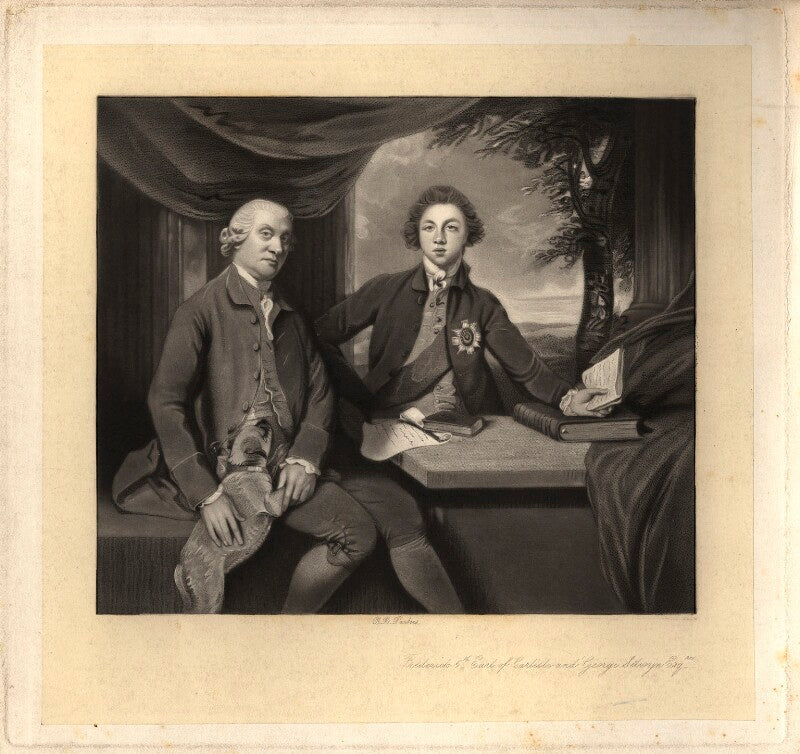 Frederick howard, 5th earl of carlisle; george augustus selwyn npg d1229