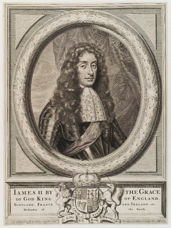 King james ii npg d19924