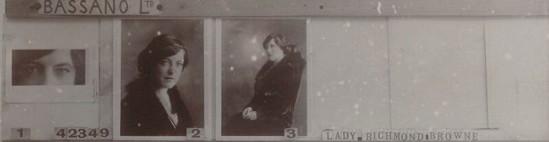 Lilian mabel alice ('mabs') (née roussel), lady richmond brown npg ax136908