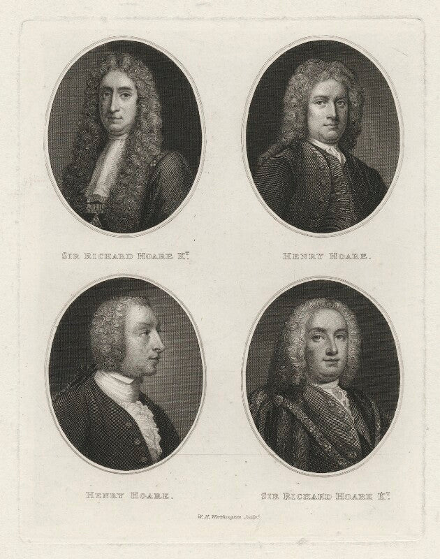 Sir richard hoare; henry hoare; henry hoare; sir richard hoare npg d35877
