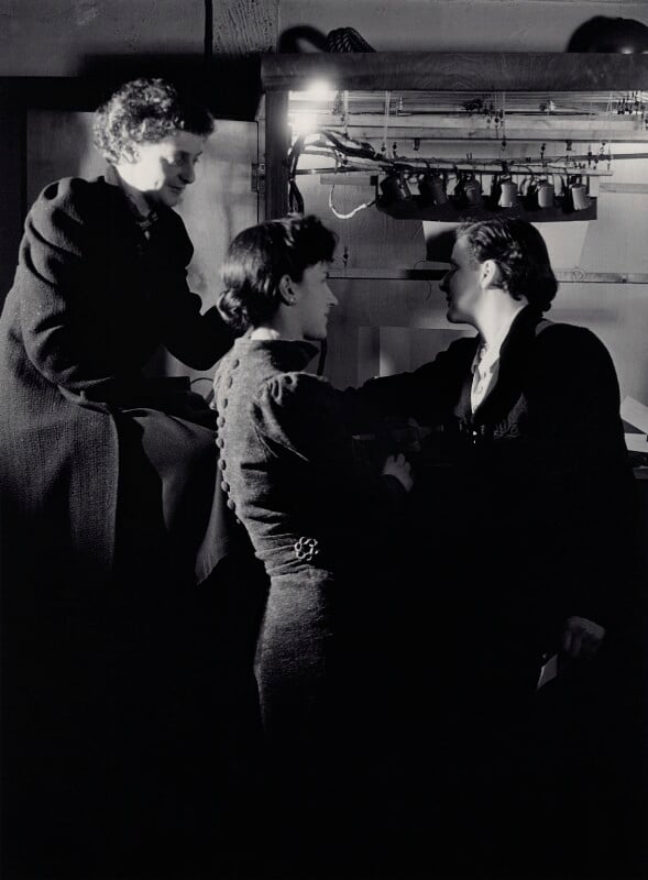 Motley (audrey sophia harris (mrs george devine); percy harris; elizabeth montgomery) npg x81731