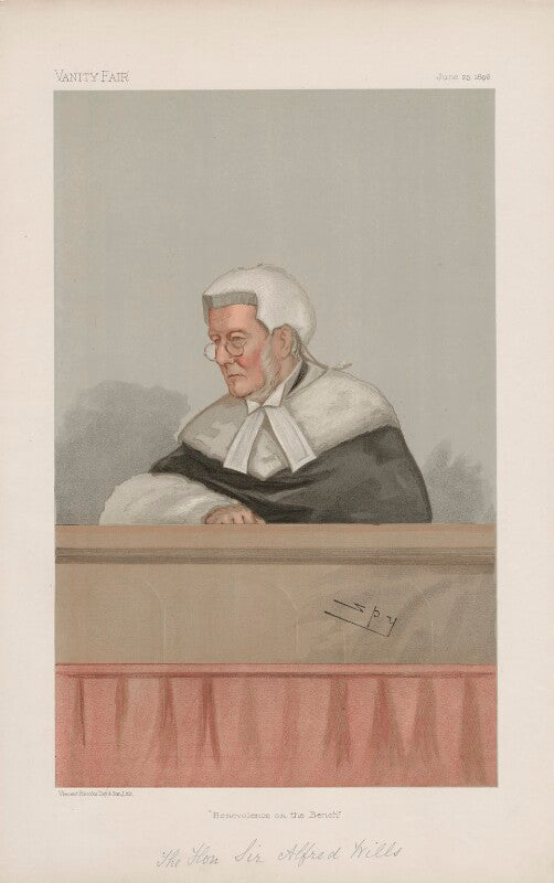 Sir alfred wills ('judges. no. 46.') npg d44809