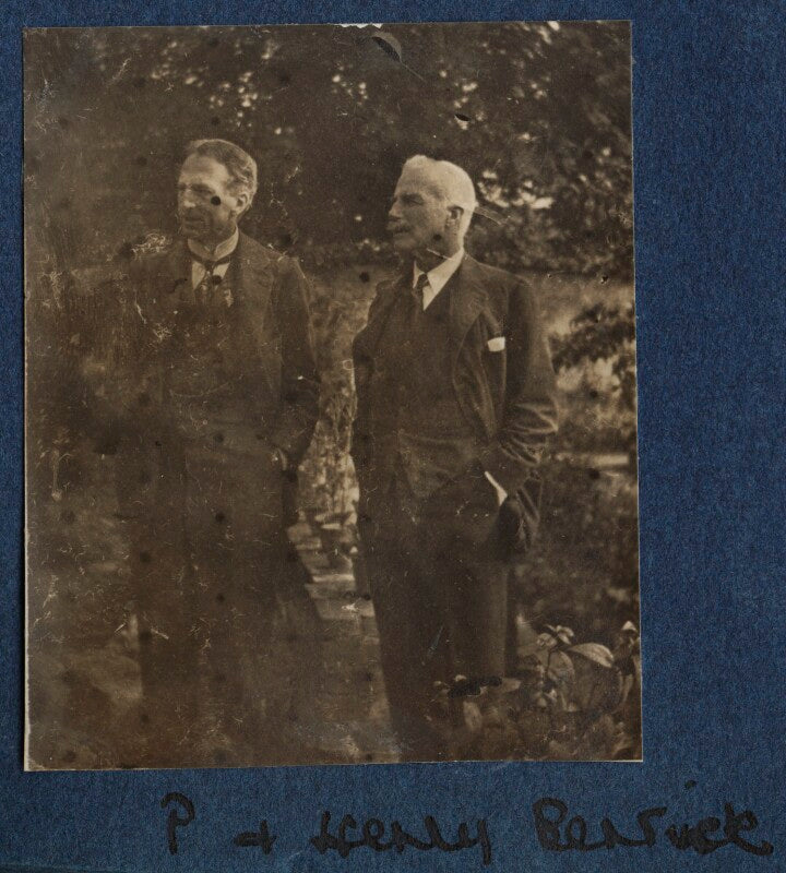 Philip edward morrell; lord henry cavendish bentinck npg ax140819