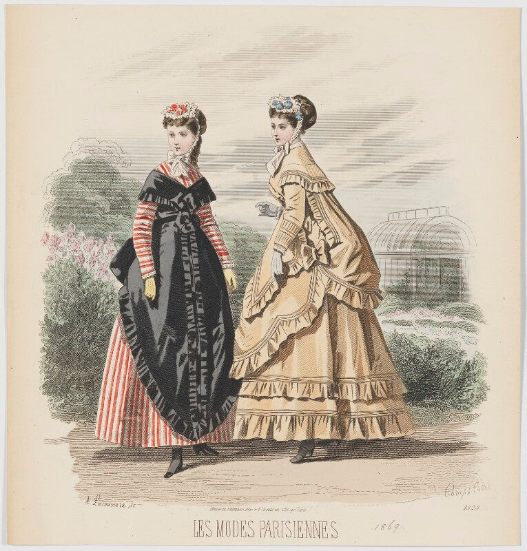 Day dresses, 1869 npg d48037