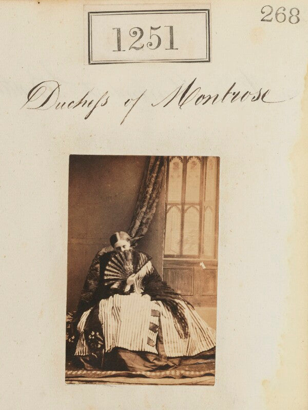 Caroline agnes (née horsley beresford), duchess of montrose npg ax50679