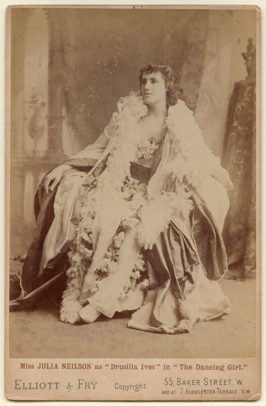 Julia emilie neilson as drusilla ives in 'the dancing girl' npg x135812