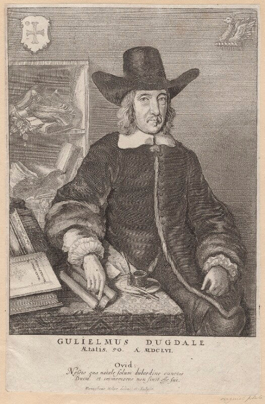 Sir william dugdale npg d9725