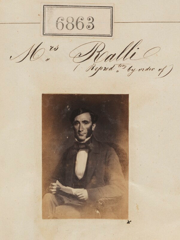 'reproduction by order of mrs ralli' npg ax56786