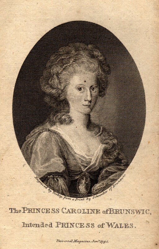 Princess caroline of brunswick wolfenbüttel npg d10849