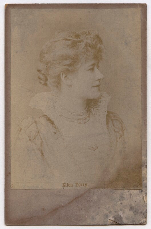 Ellen terry as beatrice in 'much ado about nothing' npg x26808