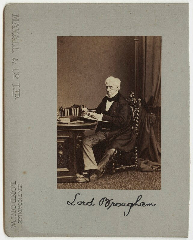 Henry brougham, 1st baron brougham and vaux npg x4715