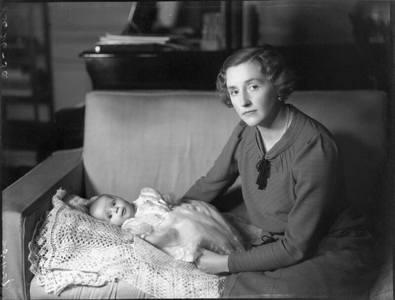 Lady (alexandra) margaret elizabeth douglas home (née spencer); charles cospatrick douglas home npg x75282