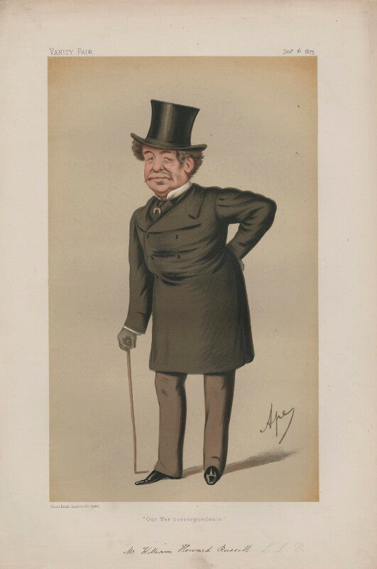 Sir william howard russell ('men of the day. no. 96.') npg d43675