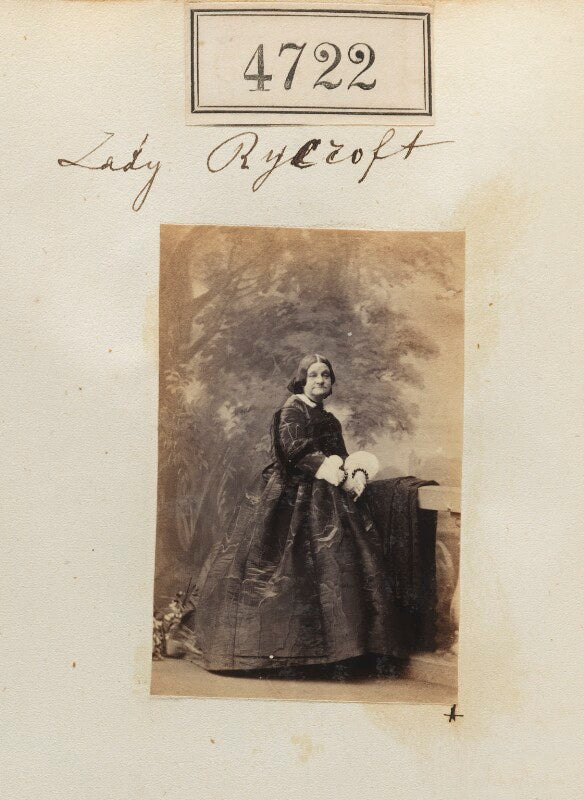 Charlotte anne josephine (née tennant), lady rycroft npg ax54733