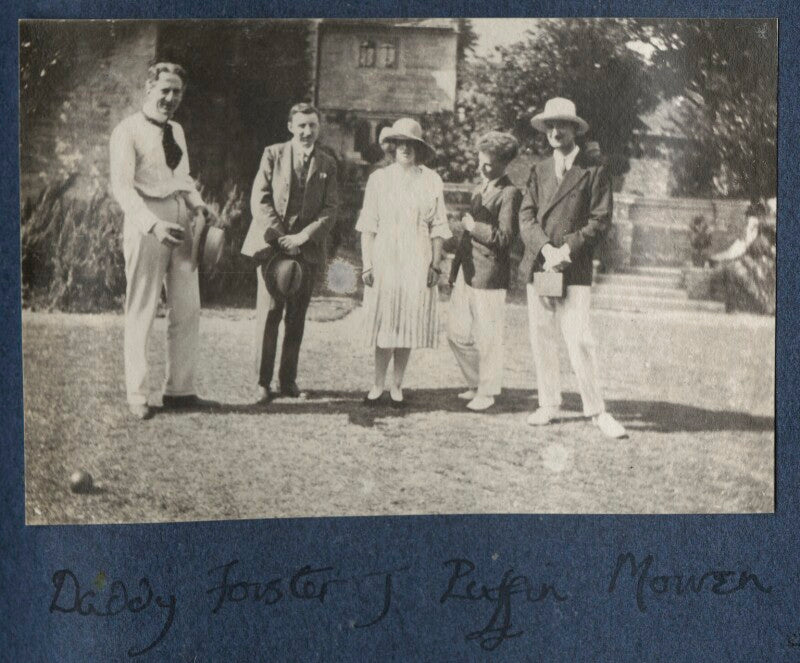 Philip and julian with garsington visitors npg ax141323